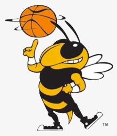 Georgia Tech Yellow Jackets , Png Download - Yellow Jacket With Basketball, Transparent Png, Transparent PNG