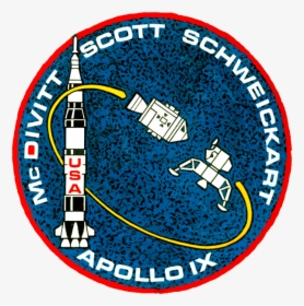 Apollo 9 Patch - Apollo 9 Mission Patch, HD Png Download, Transparent PNG