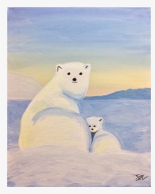 “mama Polar Bear” - Arctic, HD Png Download, Transparent PNG