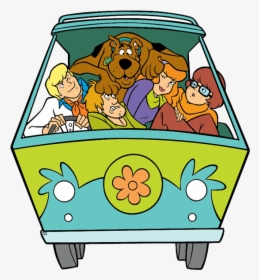 Clipart Of Featuring, Mystery And Fred - Mystery Machine Scooby Doo Clipart, HD Png Download, Transparent PNG