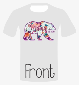 Mama Bear Shirt Grey - Indian Elephant, HD Png Download, Transparent PNG