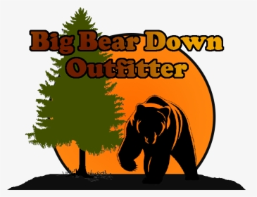 Bear Logo Alt Tree Color - Evergreen Tree Silhouette, HD Png Download, Transparent PNG