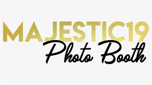 Majestic 19 Photo Booth Logo - Calligraphy, HD Png Download, Transparent PNG
