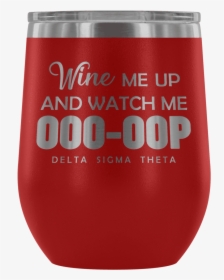 Delta Sigma Theta Wine Tumbler - Delta Sigma Theta Wine Glass, HD Png Download, Transparent PNG
