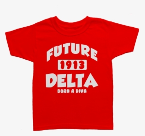 Future Delta Sigma Theta Toddler Tee Deltadiva - Body Improvement Club Shirt, HD Png Download, Transparent PNG