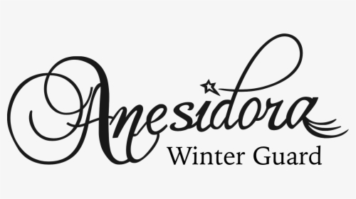 Anesidora Winter Guard - Calligraphy, HD Png Download, Transparent PNG