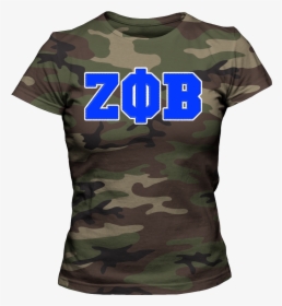 Transparent Greek Alphabet Png - Camouflage Delta Sigma Theta Shirt, Png Download, Transparent PNG