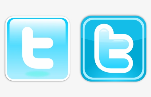 Twitter Logo In - Twitter Logo Thumbnail, HD Png Download, Transparent PNG