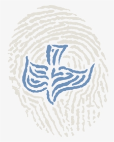 Spiritual Fingerprint Logo Final - Fingerprint Spiritual Gifts, HD Png Download, Transparent PNG