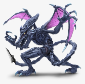 Wikitroid - Super Smash Bros Ultimate Ridley, HD Png Download, Transparent PNG