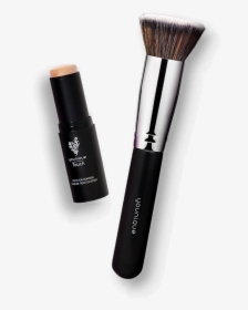 Younique Stick Foundation And Kabuki Brush, HD Png Download, Transparent PNG