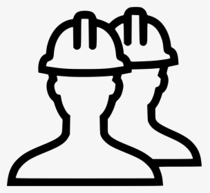 Workers - Contacts Icon Png White, Transparent Png, Transparent PNG