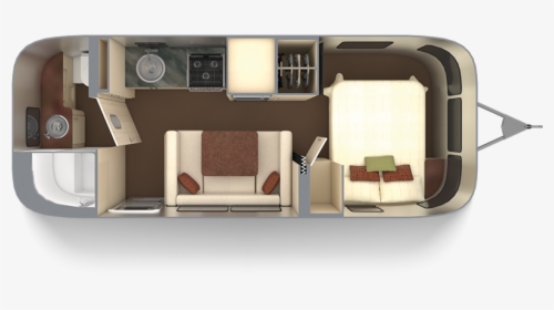 Serenity 23fb With Oyster Interior Decor - Airstream Flying Cloud 23fb, HD Png Download, Transparent PNG