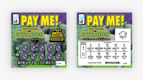 Pay Me Illinois Lottery, HD Png Download, Transparent PNG