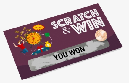 Scratch Card Winner Accused Of Fraud - Scratch And Win Ticket, HD Png Download, Transparent PNG