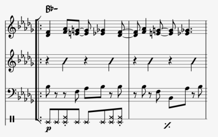 Music Score Incomplete Measure, HD Png Download, Transparent PNG