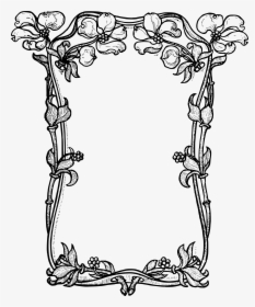 Stock Images Dogwood Flower Frame Clip Art & Vector - Clip Art, HD Png Download, Transparent PNG