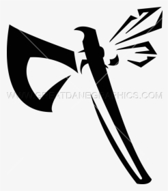 Indian Clipart Tomahawk - Tomahawk Symbol, HD Png Download, Transparent PNG