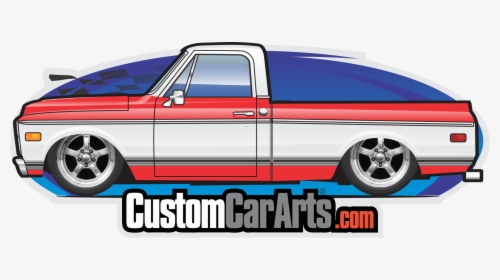 Chevy Drawing Custom Transparent Png Clipart Free Download - Custom Car Arts, Png Download, Transparent PNG