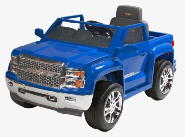 Blue Chevy Silverado Power Wheels, HD Png Download, Transparent PNG