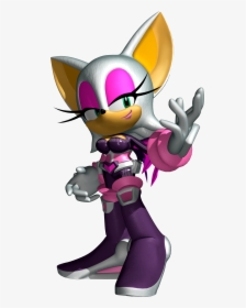 Rouge The Bat Sonic Heroes, HD Png Download, Transparent PNG