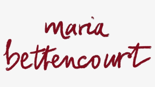 Lettering Maria 2019 Centered Rouge - Calligraphy, HD Png Download, Transparent PNG