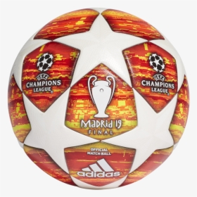Uefa Champions League Finale 2019 Madrid Official Match - Champions League Ball 2018 19, HD Png Download, Transparent PNG