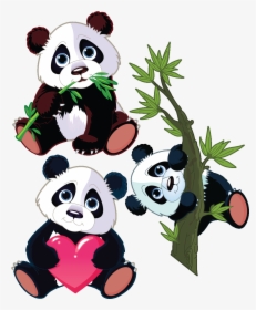 Animated Panda Eating Bamboo, HD Png Download , Transparent Png Image -  PNGitem
