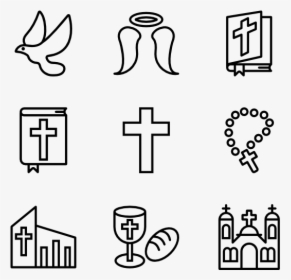 Religion Elements - Hand Drawn Png, Transparent Png, Transparent PNG