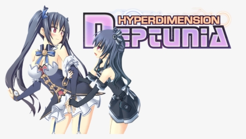 Fanart Hyperdimension Neptunia Noire And Uni, HD Png Download, Transparent PNG