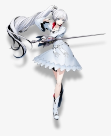 Clip Art Image Schnee Character Select - Blazblue Cross Tag Battle Weiss, HD Png Download, Transparent PNG