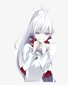 Anime Girls Silver Hair, HD Png Download, Transparent PNG