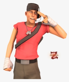 Tf2 Scout Transparent - Scout Team Fortress 2, HD Png Download, Transparent PNG
