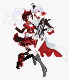 Transparent Rwby Ruby X Weiss, HD Png Download, Transparent PNG