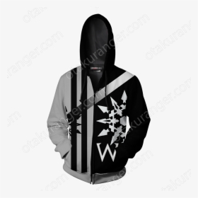 Rwby Weiss Schnee Zip Up Hoodie - Assassin's Creed Hoodie, HD Png Download, Transparent PNG