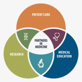 Uf Health Partners In Medicine Venn Diagram Overlapping - Awareness Attitude Usage Model, HD Png Download, Transparent PNG