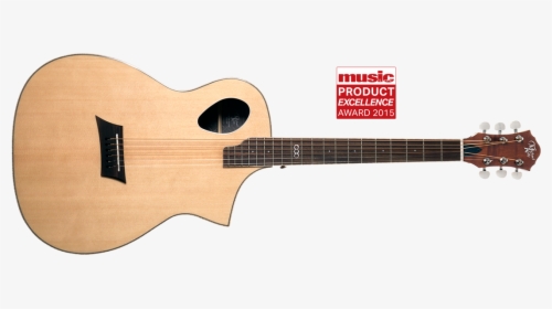 Acoustic Guitar With Strat Neck, HD Png Download, Transparent PNG