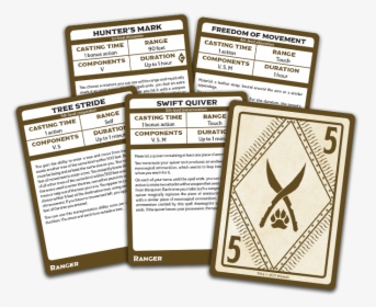 Xanathar's Guide To Everything Spell Cards, HD Png Download, Transparent PNG