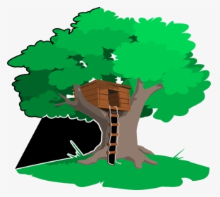 Tree House Clip Art - Magic Tree House Tree House, HD Png Download, Transparent PNG