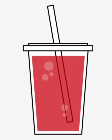 Red Drink Clipart, HD Png Download, Transparent PNG