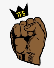 Black Power Fist Drawing Clipart , Png Download - Black Power Fist Drawing, Transparent Png, Transparent PNG