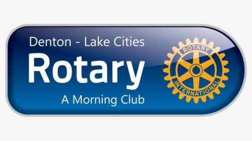 Denton Lake Cities Rotary Logo - Rotary Club, HD Png Download, Transparent PNG