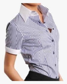 Modelo De Camisas Empresariales Para Dama, HD Png Download, Transparent PNG