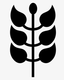Branch With Leaves - Crest, HD Png Download, Transparent PNG