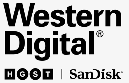 Western Digital, Sandisk, Hgst - Western Digital Logo, HD Png Download, Transparent PNG
