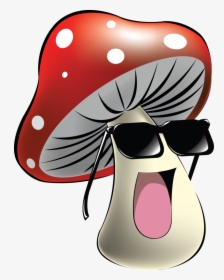 Funny Mushroom Clipart, HD Png Download, Transparent PNG