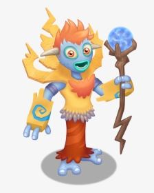 Galvana Holding Magical Stick - My Singing Monsters Celestial, HD Png Download, Transparent PNG