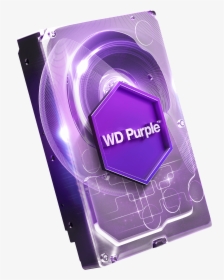 Wd Purple Surveillance Hard Drive 4 Tb Western Digital - Wd Purple Surveillance Hard Drive, HD Png Download, Transparent PNG