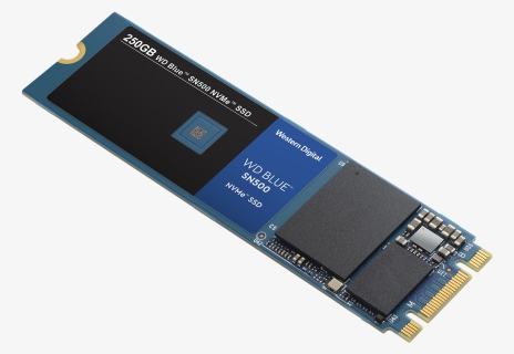 Wd Blue Sn500 Nvme 250gb, HD Png Download, Transparent PNG