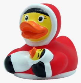 Eskimo With Baby Duck - Rubber Duck, HD Png Download, Transparent PNG